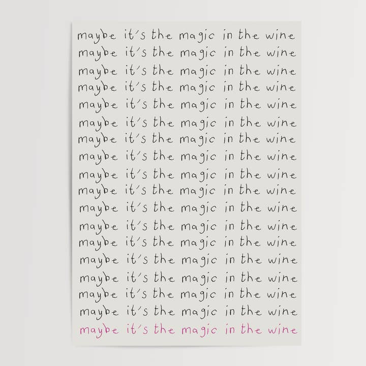 Magia nel vino per la vendita all'ingrosso da parte di Thursday's Child