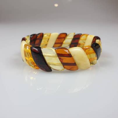 AmberLithuania - Wholesale Beaded bracelet - Gemstone bracelet, Amber Bracelet, crystal Armband5