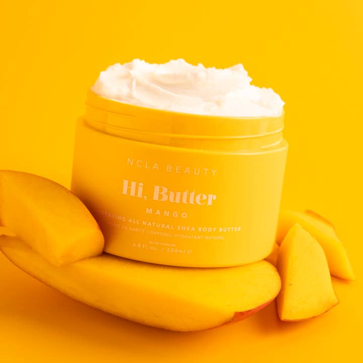 NCLA Beauty - Wholesale Body Balm/Butter - Hi, Butter All Natural Shea Body Butter - Mango2