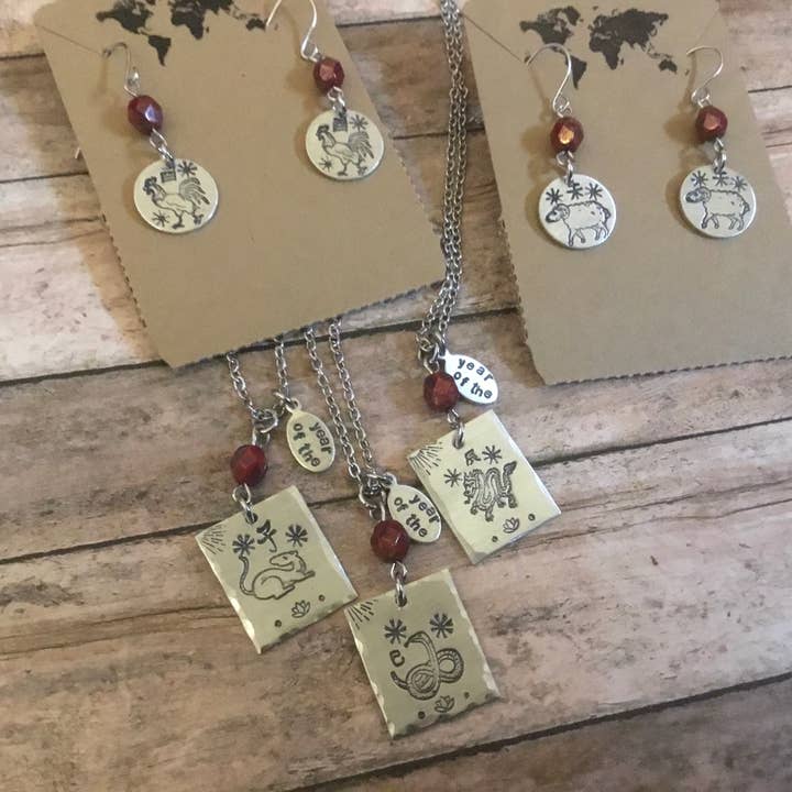 Jamie Haley Designs - Wholesale Pendant/Charm Necklace - Chinese zodiac pendant, year of the goat3