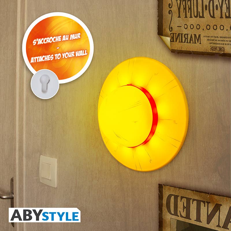 ABYstyle - Wholesale Figurine Lamp - One Piece Strawhat Decorative Portable Led Lamp 9.8"x3"x9.8"3