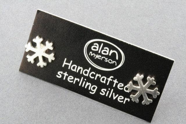 Makers & Providers – wholesale Stud/post earrings – Ice Crystal Snowflake Stud1