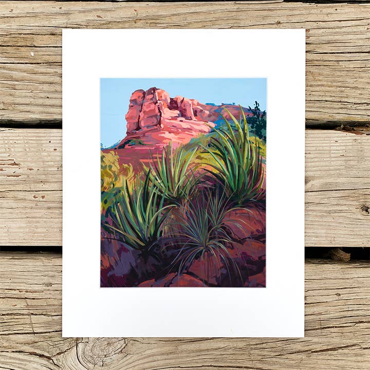 Sedona Art Print for wholesale by Danika Ostrowski Art + Design