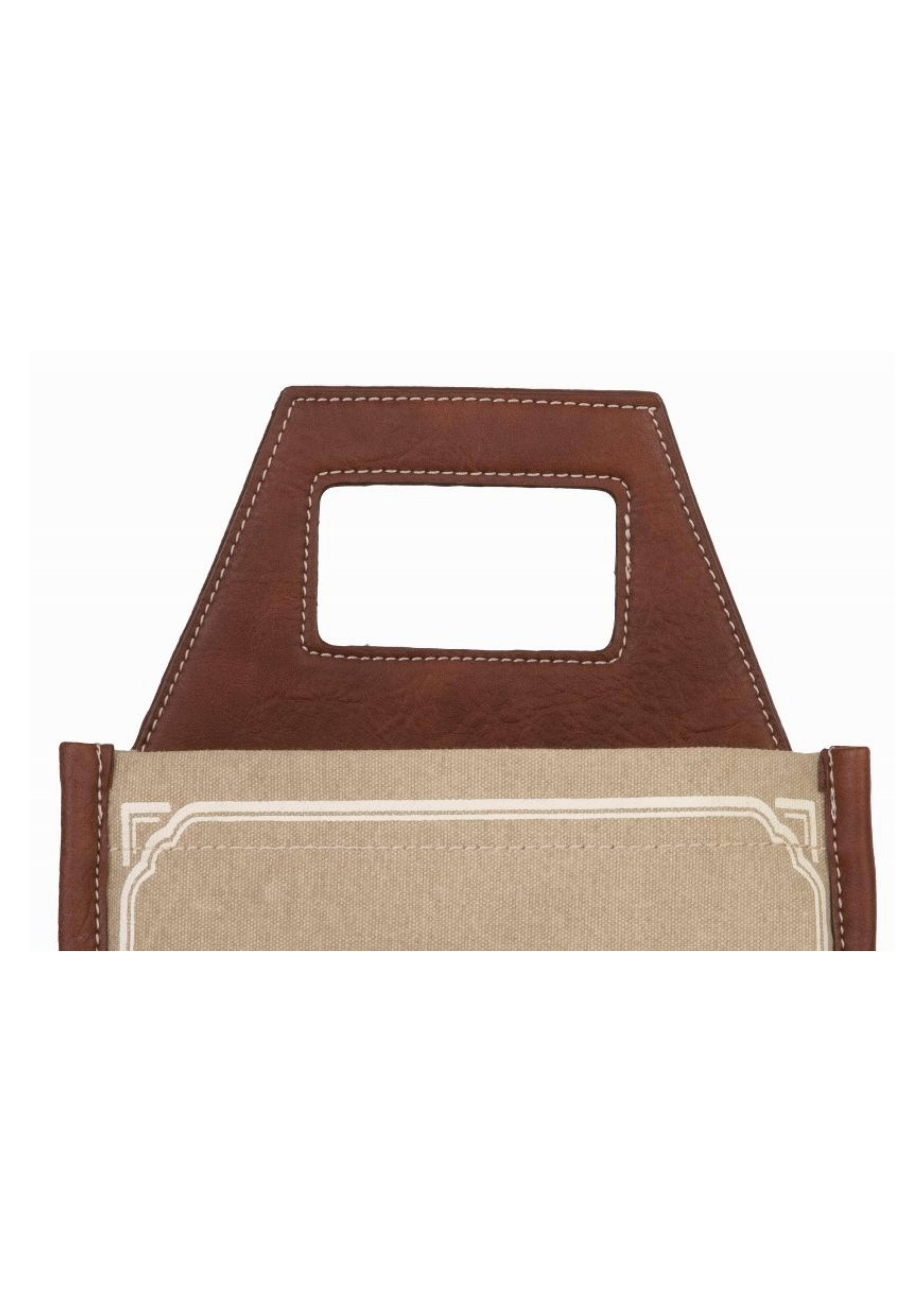 Mona B. - Wholesale Beer/Wine Caddy - Great Minds Up-Cycled Canvas Beer/Wine Caddy3