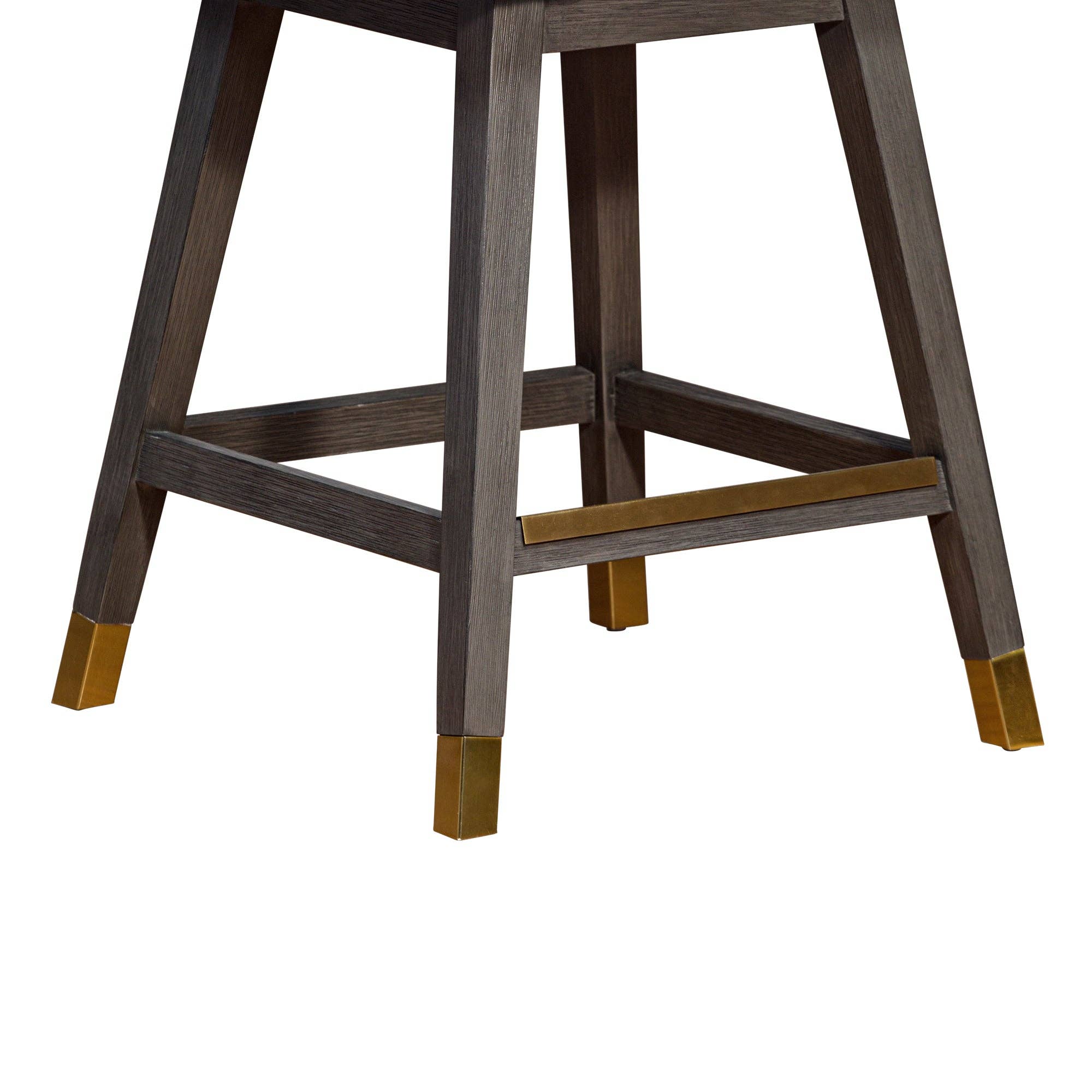 Armen Living - Wholesale Stool - Isabella Modern Upholstered Wood Swivel Barstool48