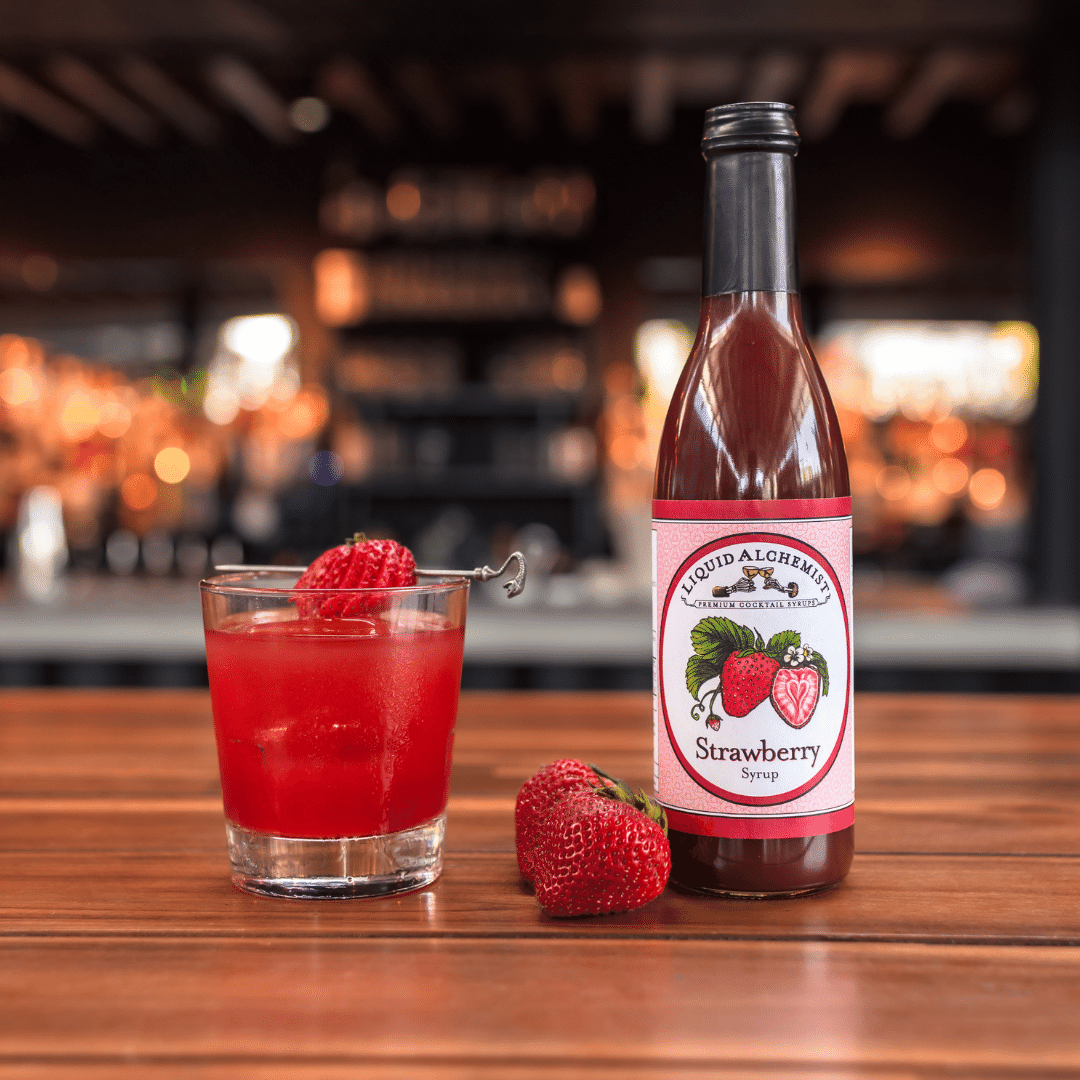 Liquid Alchemist Syrups - Wholesale Cocktail Mix/Syrup - Strawberry Cocktail Syrup8