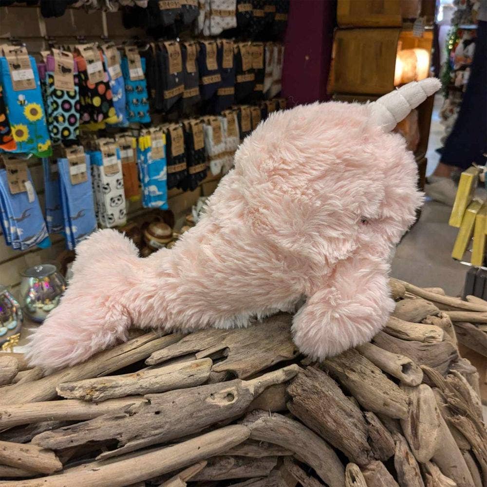 Shared Earth – wholesale Stuffed/plush toy – Kids & baby – Narwhal - Eco Soft Toy1