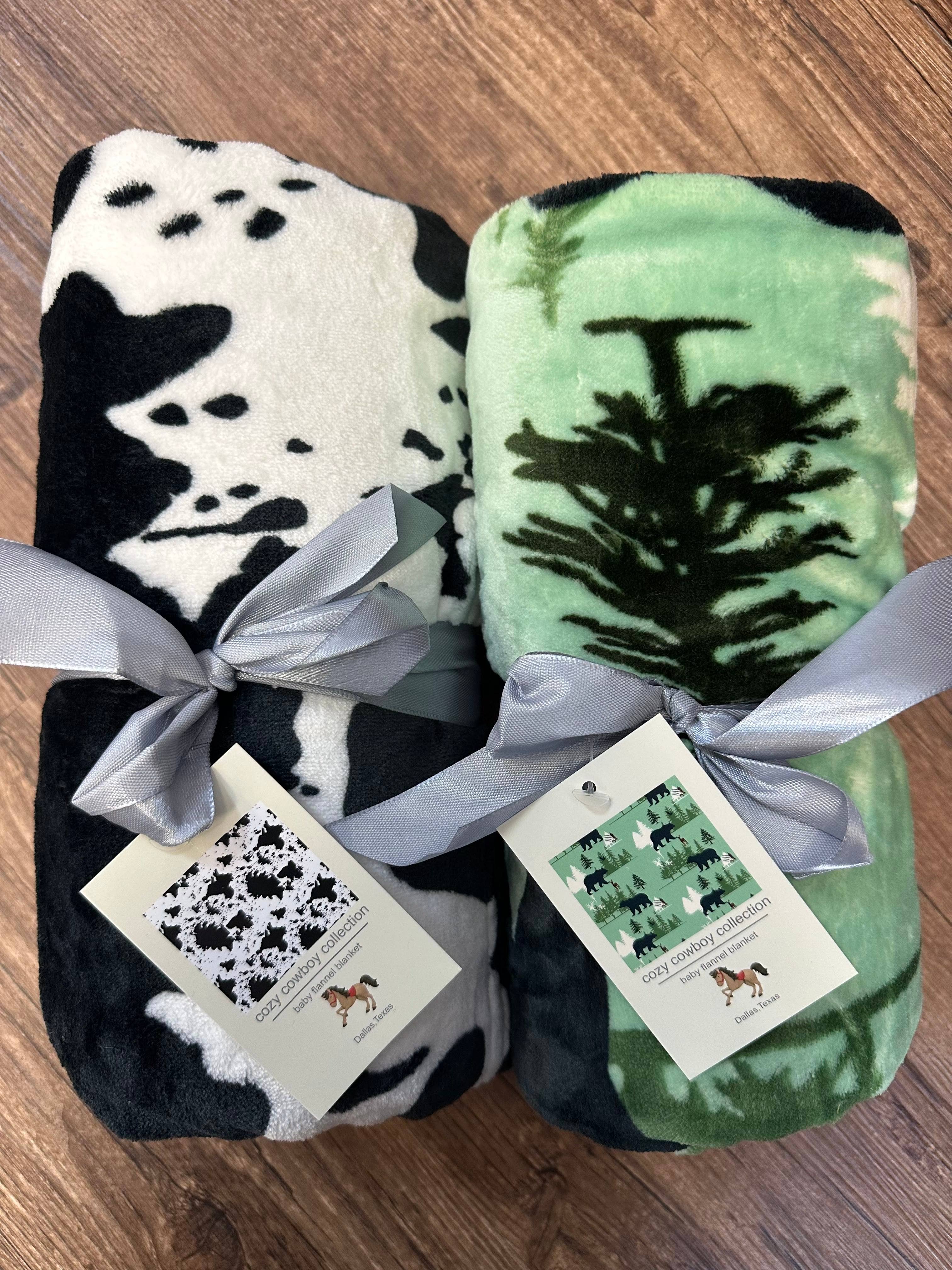 Sunshine Home Textile – Cobertor de cama por atacado – Coleção Aconchegante de Cowboy Ocidental para Bebé Manta de Pelúcia2