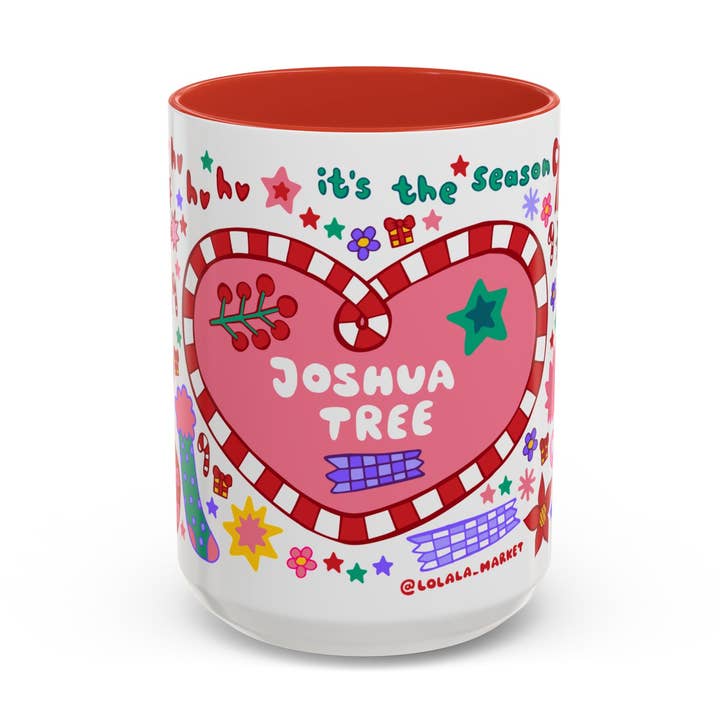 Holiday Mug - Joshua Tree (15oz) for wholesale by LOLALA