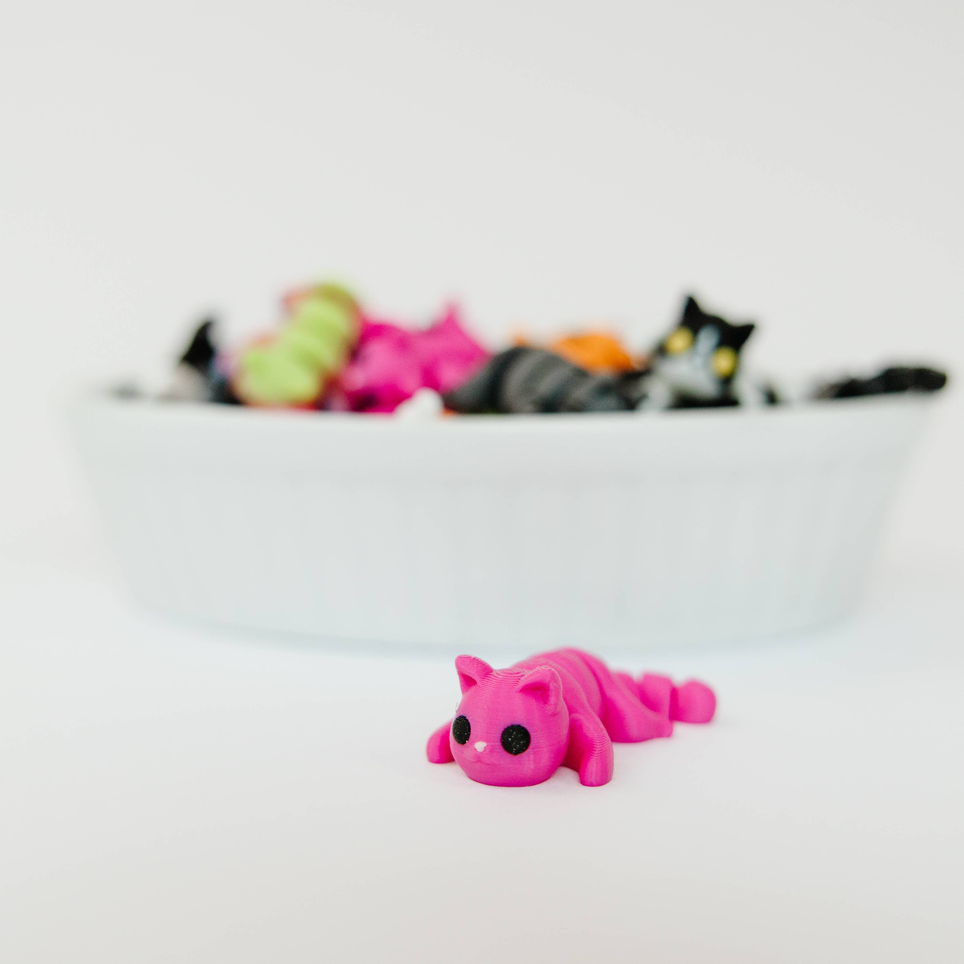 Ruby’s dragons - Wholesale Fidget Toy - Kids - Tiny 3D Printed Pocket Cat Fidgets8