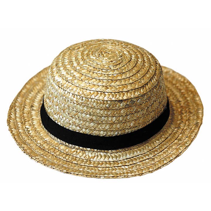 Cappello paglietta di lusso in paglia di grano per la vendita all'ingrosso da parte di Party Pro