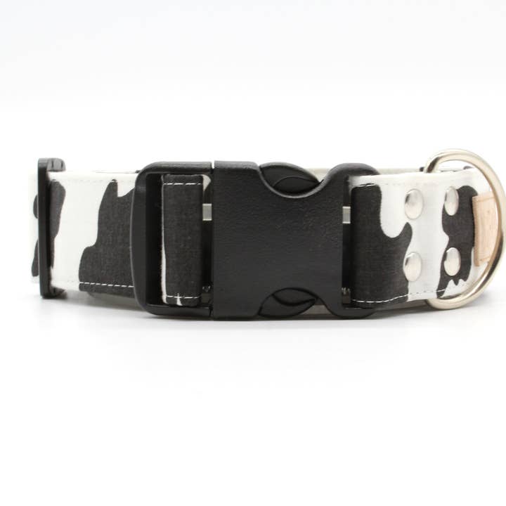 Paper Chasing Collars Dog Accessories - Wholesale Pet Collar - Dog - Cow print dog collar - Country dog collar - The Ellie Mae2