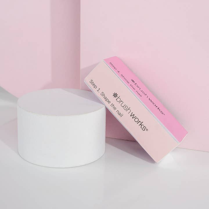 Soinvogue - Wholesale Nagelvijl - Brushworks Pastel nagelbuffingblokken - 2 stuks4