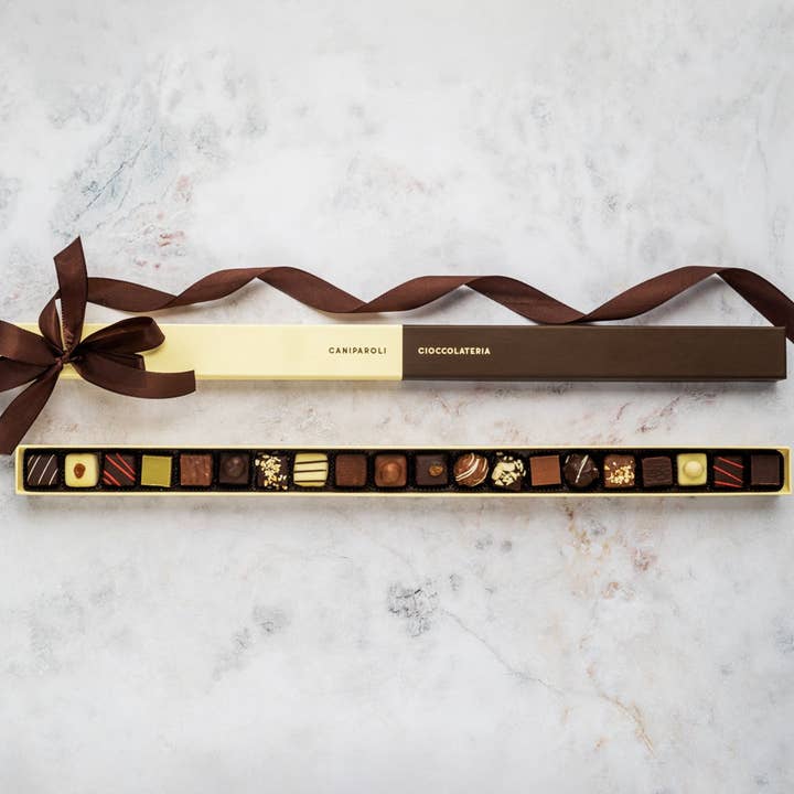 Barra de mistura de 20 pralinas por atacado de Caniparoli Cioccolateria