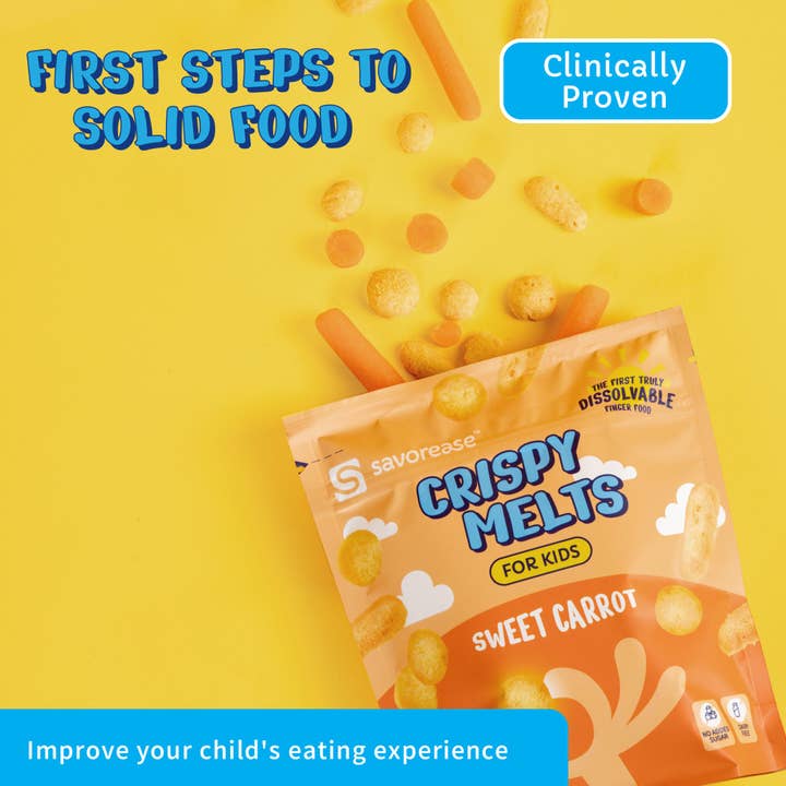Savorease Snacks – wholesale Baby food – (12-Pack) Sweet Carrot - Baby First Finger Food3