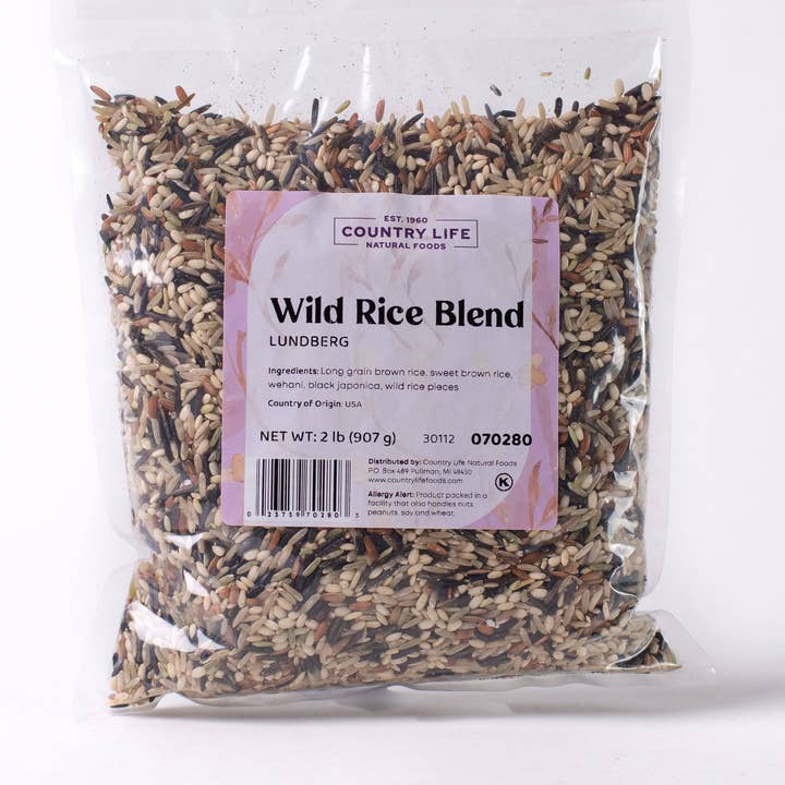Country Life Natural Foods - Wholesale Rice - Wild Rice Blend, Lundberg2