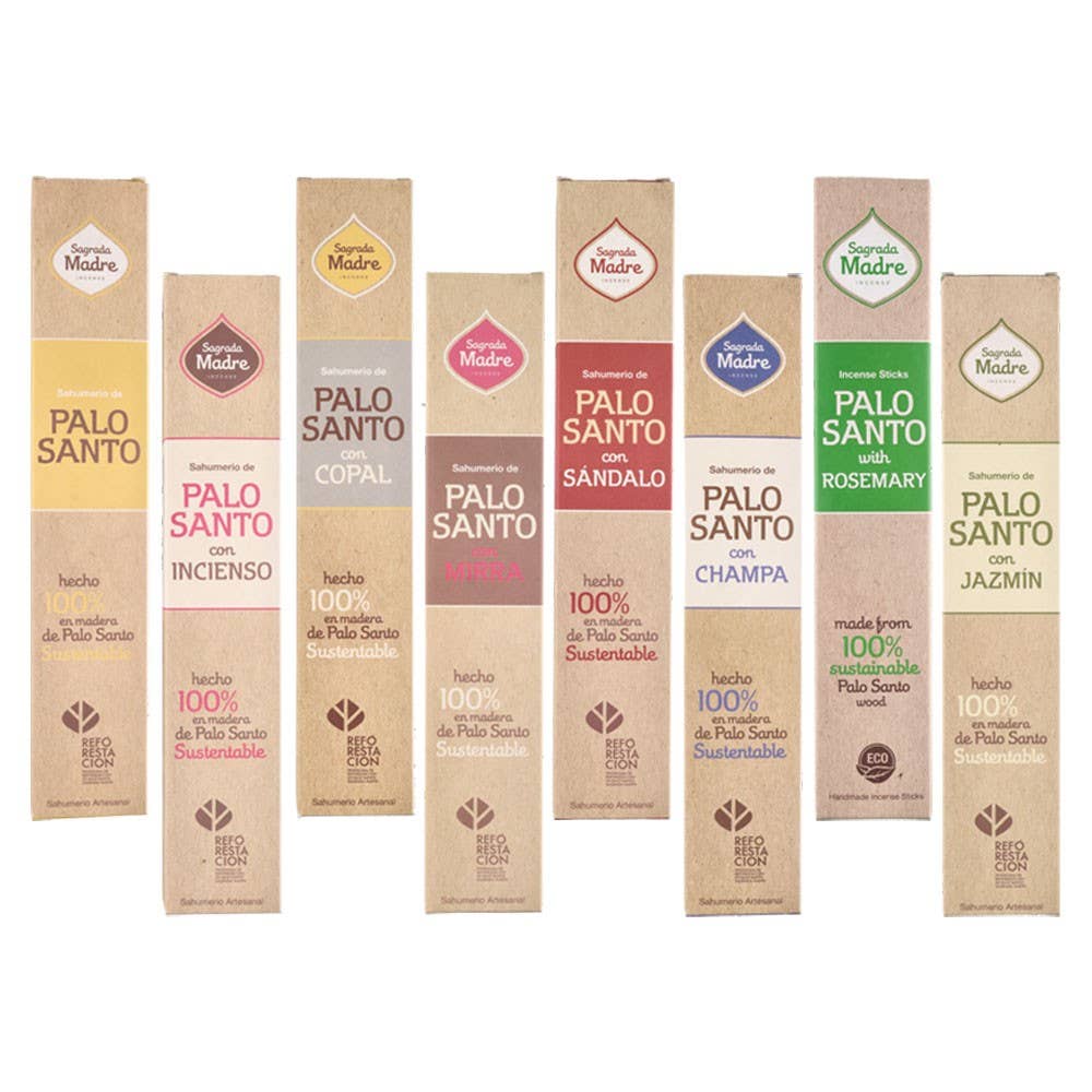 Vives de la Cortada S.L – Incenso por atacado – Incenso de Palo Santo com Frésias - Sagrada Madre3