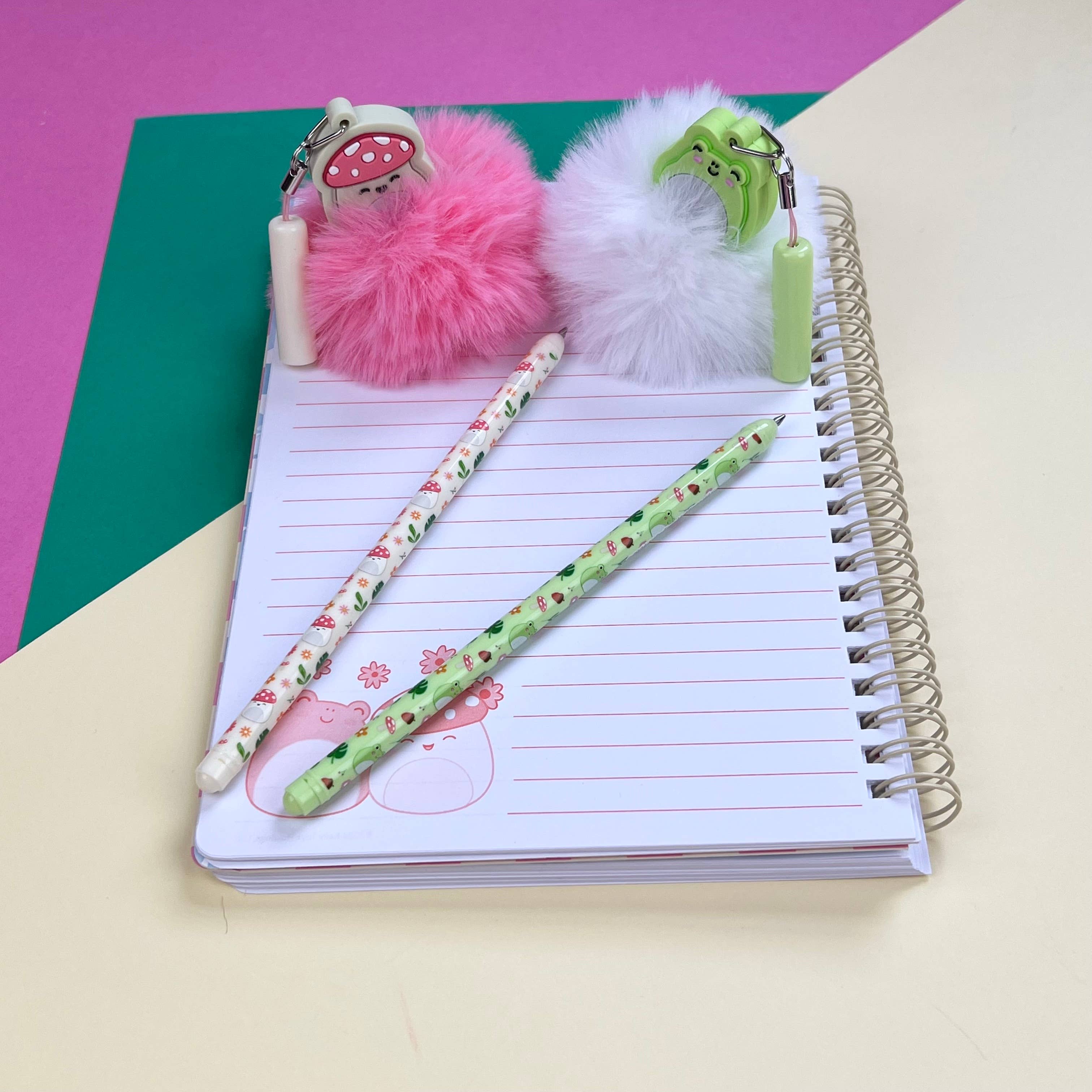 Blueprint Collections – wholesale Pen – Squishmallows Cottage Pom Pom Ballpens6