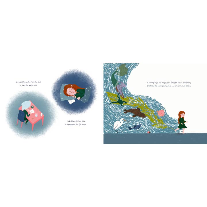 Red Wheel/Weiser LLC - Wholesale Preschool Book (3-5) - Sunday The Sea Witch - Hardcover Childrens Book3