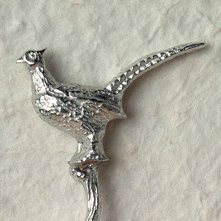 Glover & Smith - Wholesale Table Spoon (Cutlery) - Pheasant Pewter Small Sugar Spoon4