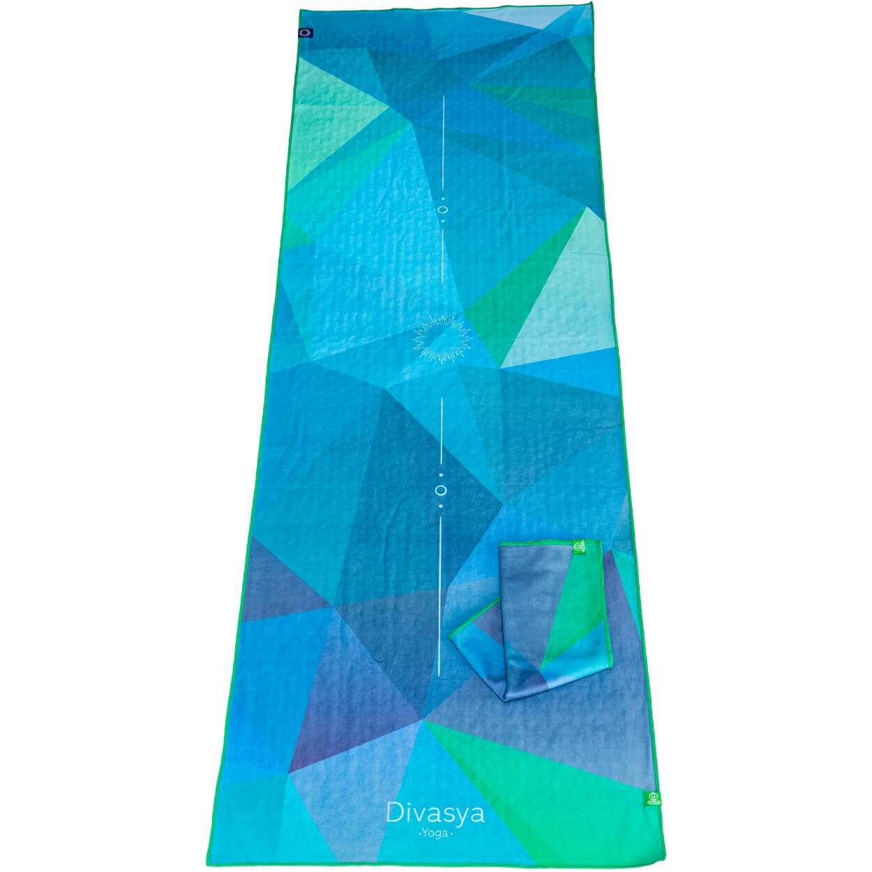Divasya - Wholesale Yoga Towel - Yoga Towel Set | 1 Yoga Towel with Silicone Honeycomb Structure & 1 Face Towel | in 6 Colors5