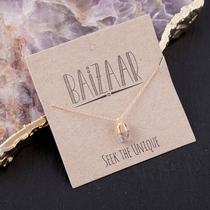 Herkimer Diamond Necklace for wholesale by Baizaar