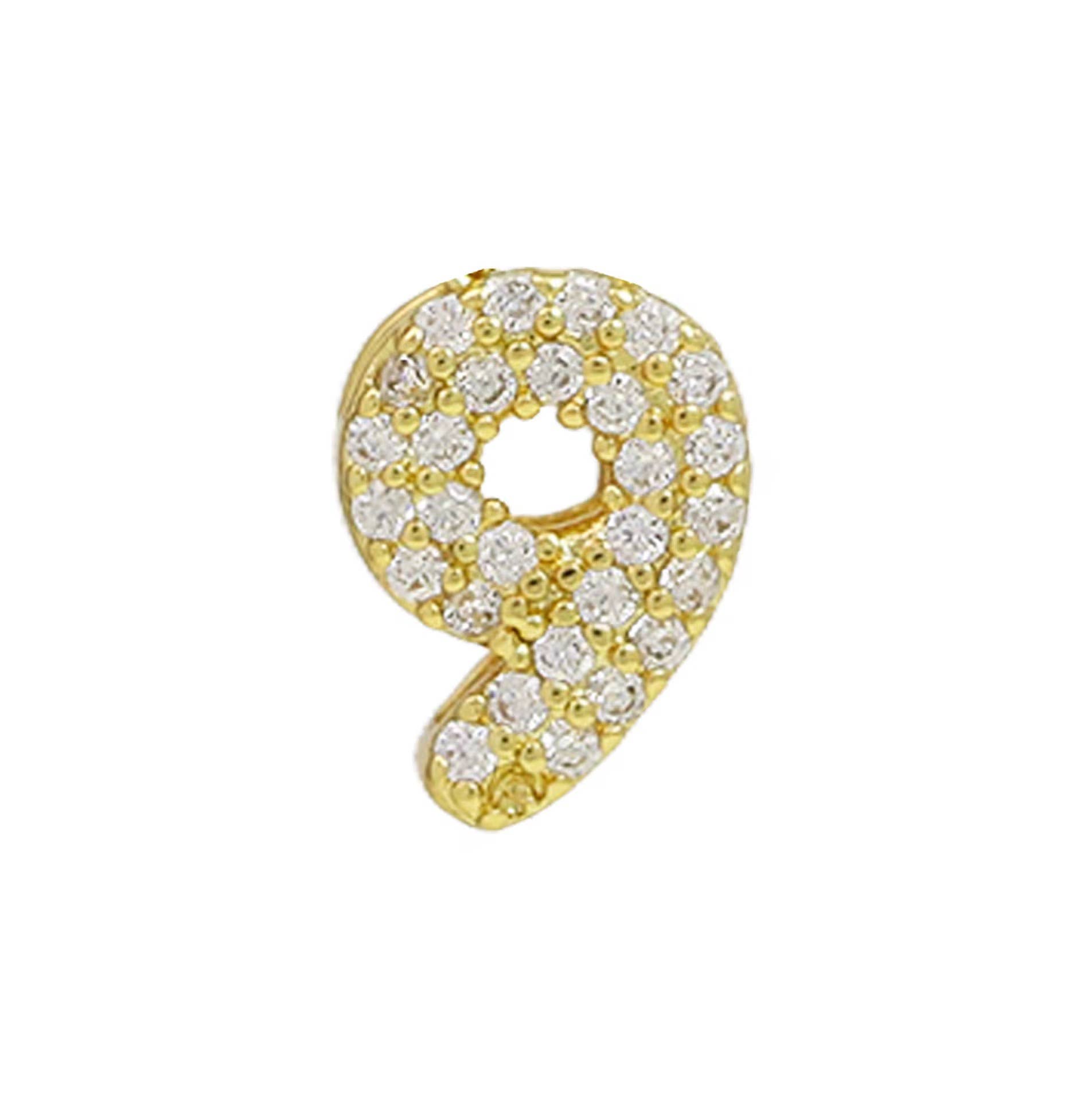 Savvy Bling - Wholesale Pendant/Charm Necklace - Cz Mini Bubble Initial Custom Word Name Necklaces44