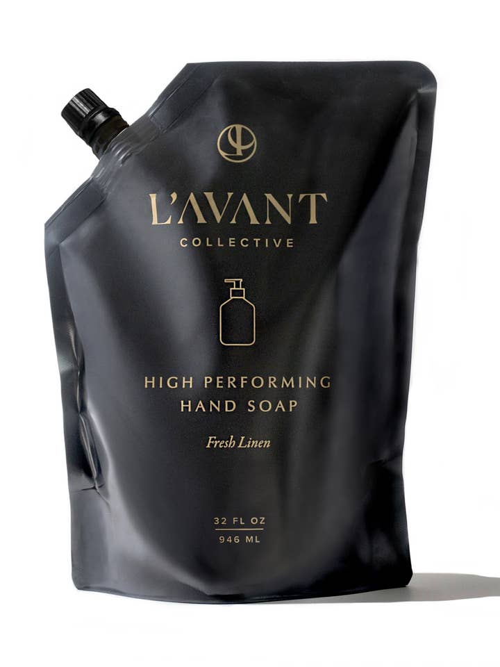 Fresh Linen Hand Soap Refill for wholesale by L'AVANT Collective