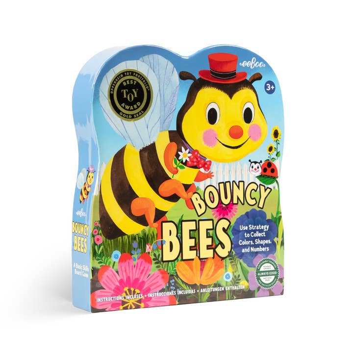 Bouncy Bees Shaped Game for wholesale by eeBoo