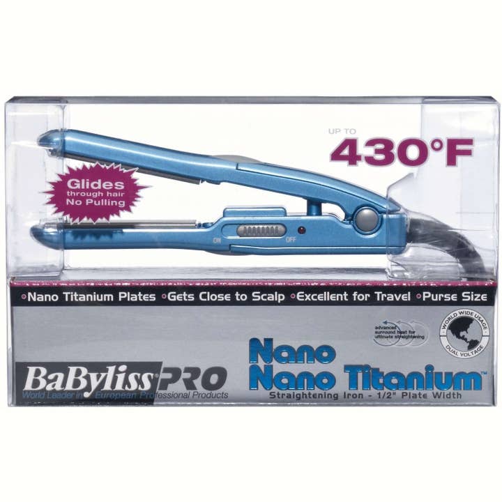 Babylisspro Nano Titanium Mini Plattång för wholesale av Cobeauty Supply