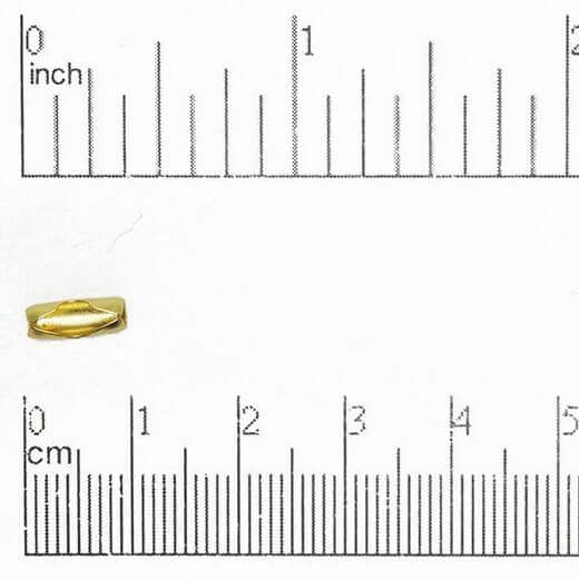 Continental Beads - Venta al por mayor Pinza - Conector de Cadena de Bolas - Disponible en 8 Acabados - Se Vende por Docena - BCCON2.38