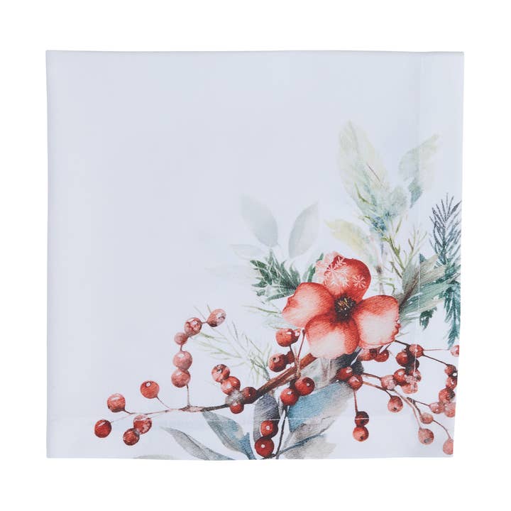 Split P - Wholesale Dinner & Cloth Napkin - First Snow Napkin