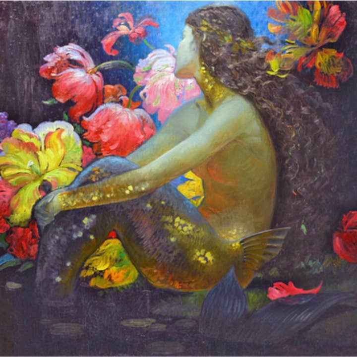 Diamond Painting Kit Magic Mermaid DE7134 for wholesale by RTO&Collection D'Art (RTO Baltic OU)