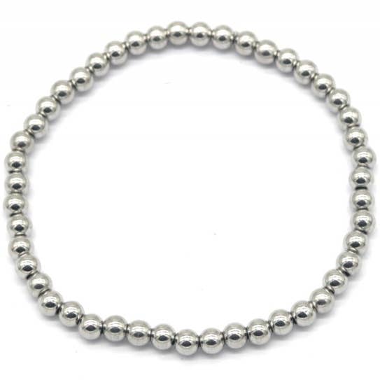 B2146-003S Bracciale in acciaio inox 4mm per la vendita all'ingrosso da parte di Menga Trading