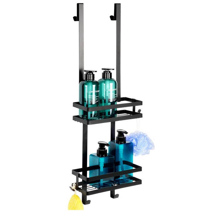 Duschhylla Metall Svart Hängande 23x10,5x75 cm för wholesale av Vilde