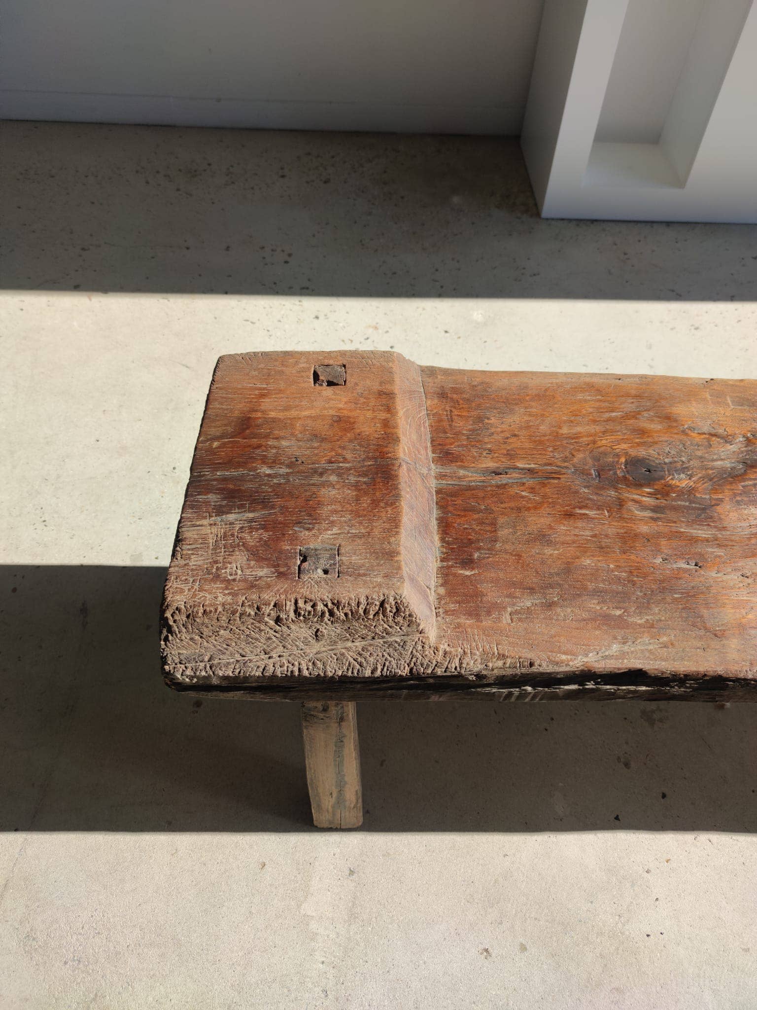 Office Objets - Wholesale Bench - Very large antique teak bench H:50cm L:2m0640