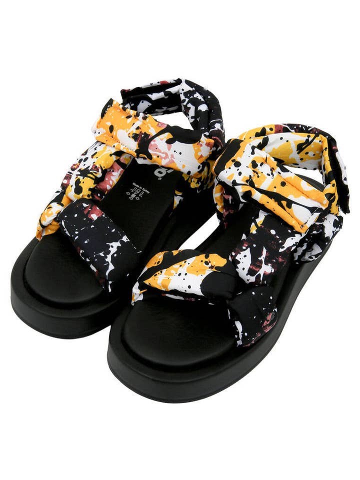 Colors of Chaos | Mellow Sandals for wholesale by The Painted Shoe & Bag