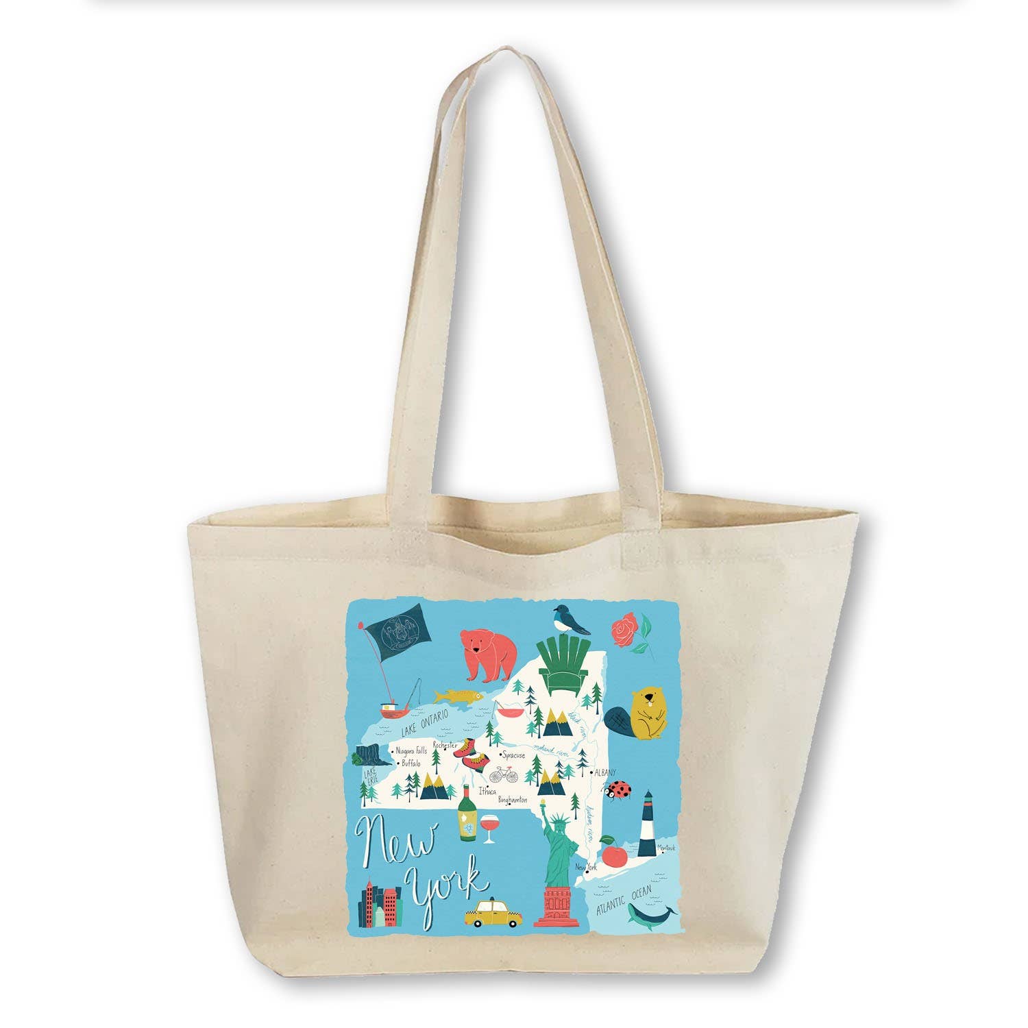 Works of Heart - Wholesale Tote Bag - Unisex - Home State Home: Canvas Totebag28