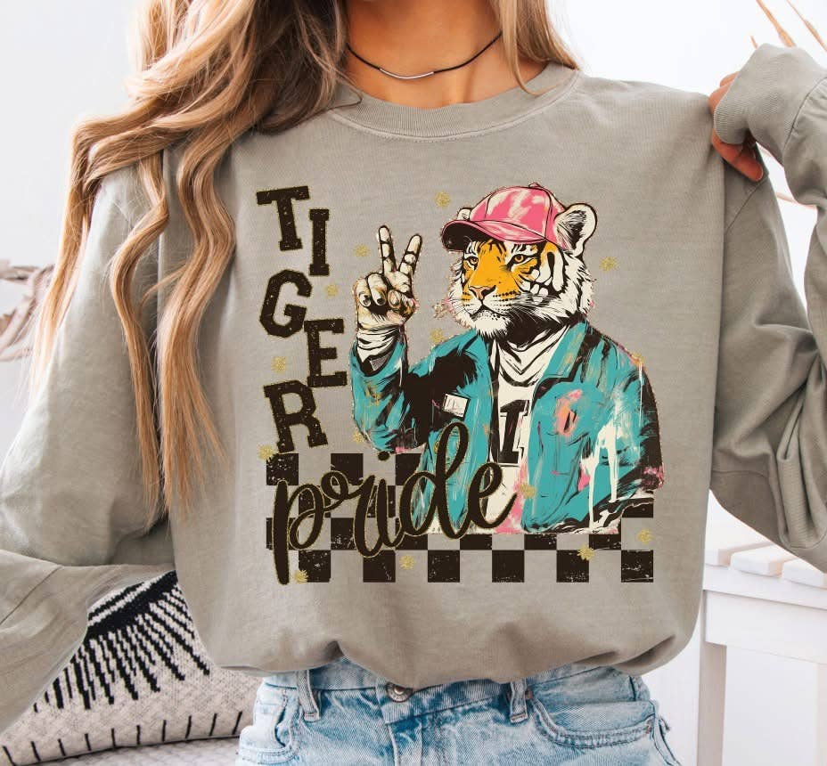 The Lyrical Spirit, LLC - Wholesale T-Shirt (Graphic) - Women's - School Spirit Mascot Pride Sandstone LS CC T-Shirt 46