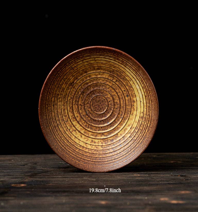 Gohobi （We cover U.S. import duties） - Wholesale Decorative Plate/Dish/Bowl - Gohobi Handmade Japanese Style Stoneware Pasta Bowl Plate5