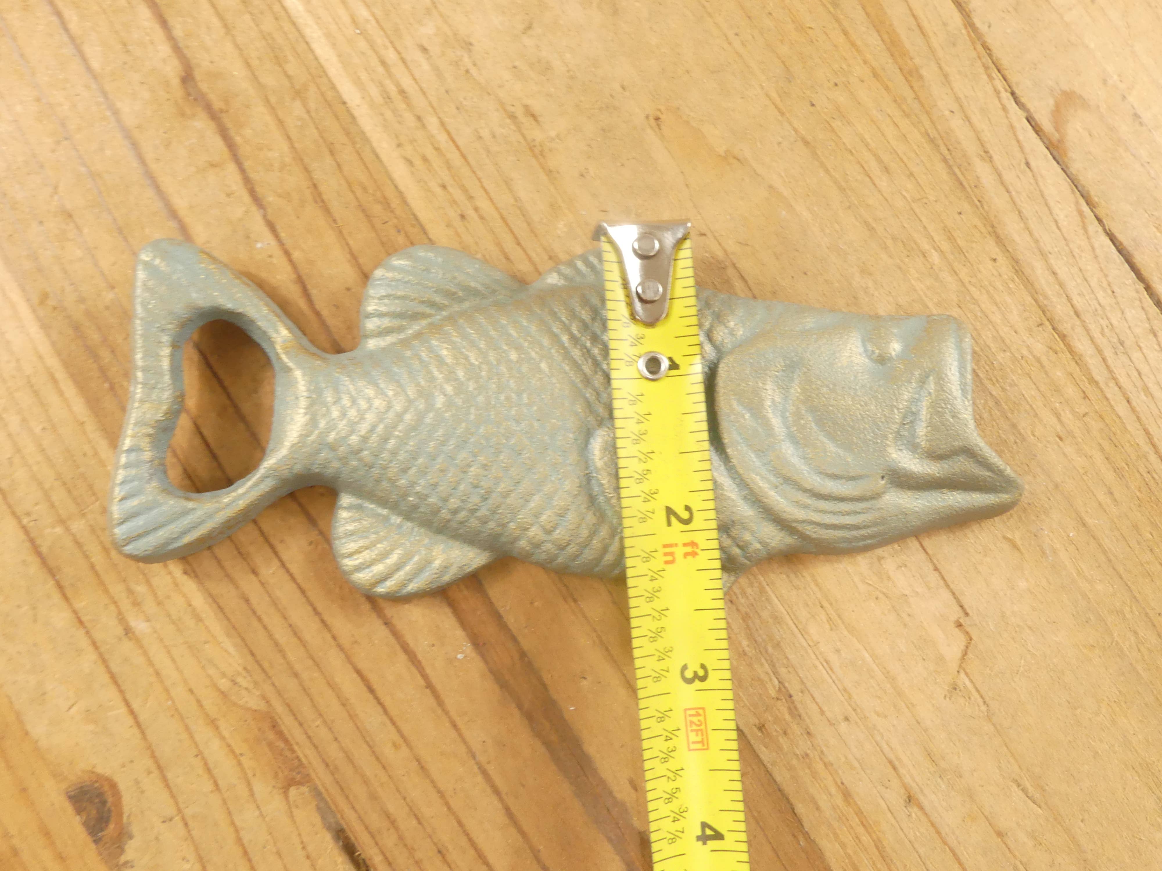Midwest Craft House - Wholesale Bottle/Wine Opener - CAST IRON LARGEMOUTH BASS / FISH BOTTLE OPENER4