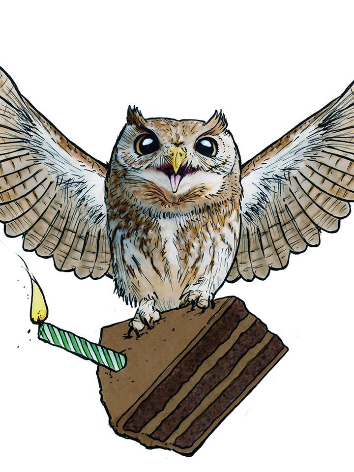 Hoot Sweet #371 for wholesale by Shawn Braley Illustration