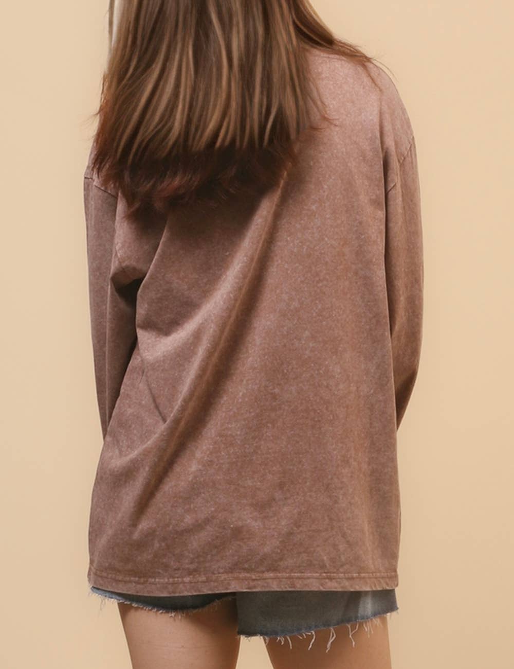 Sweetkama – wholesale Sweatshirt – Women's – Ladies Solid Color Crew Neck Sweatshirt SKT465218