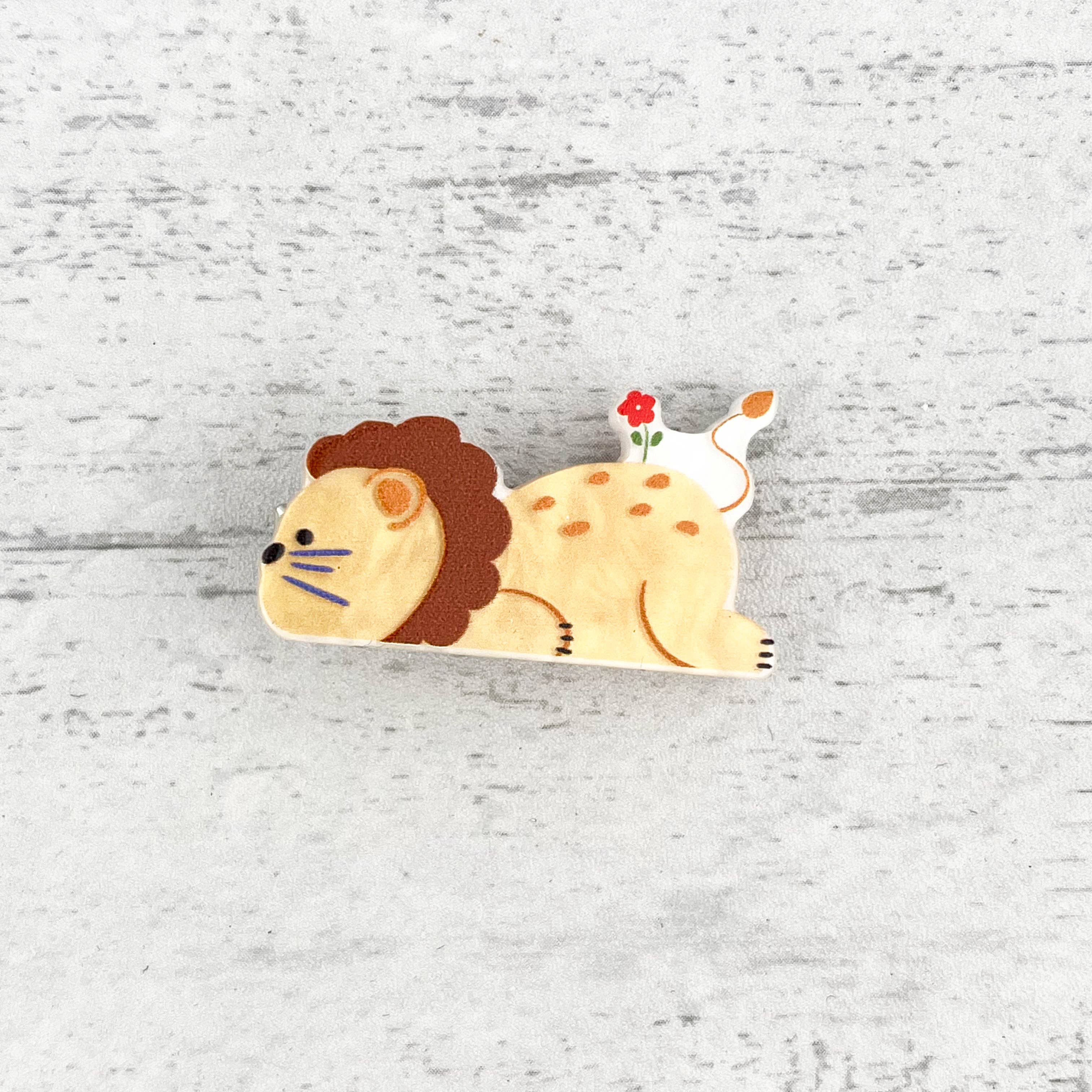 SoapElenGlen - Wholesale Hair Clip - Women's - Cute Cartoon Lying Animal Alligator Barrette 16