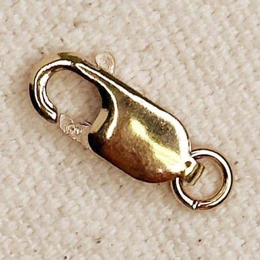 14k Gold Filled Lobster Claw #4 Clasp With Open Ring for wholesale by GoldFi