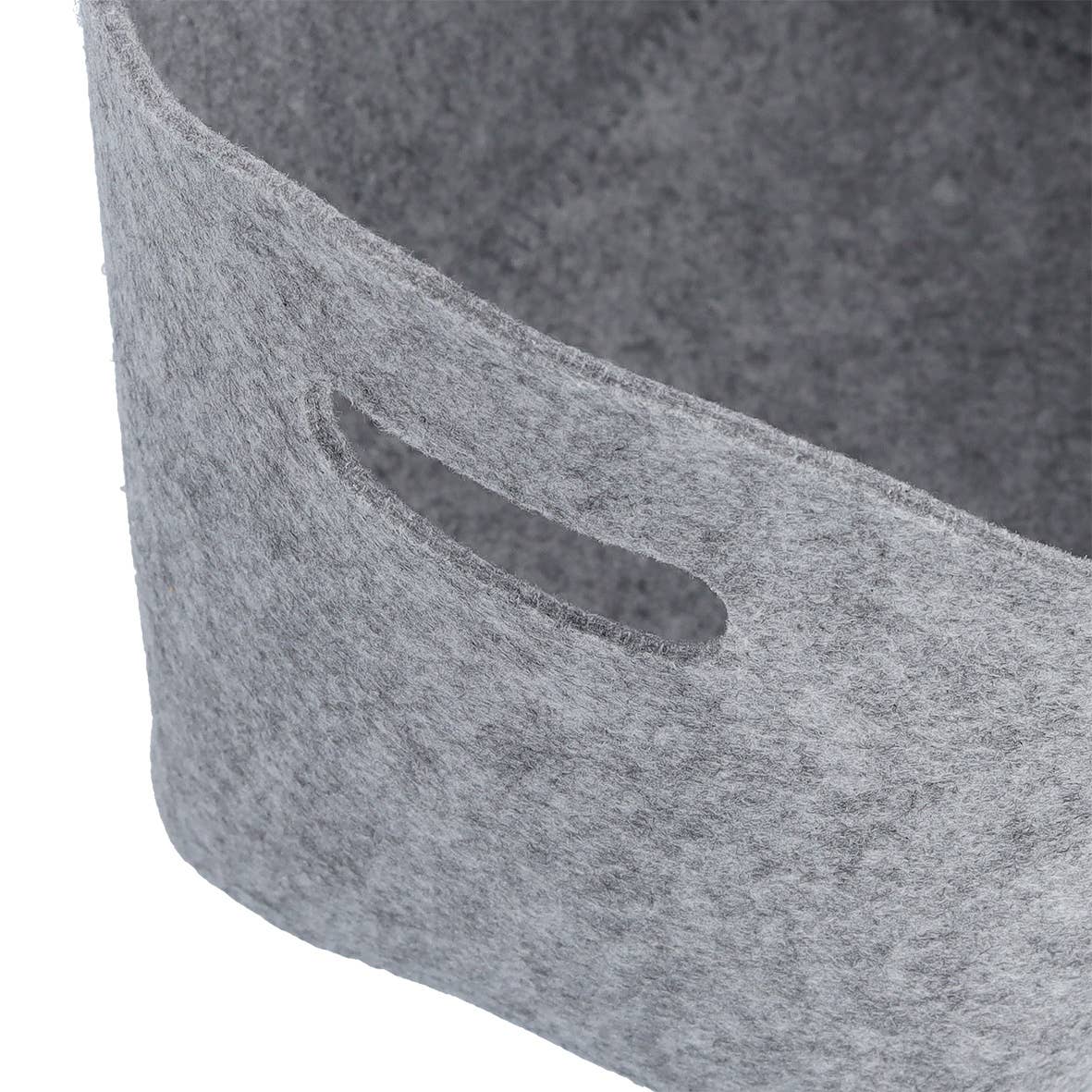 grå Förvaringskorg i filt, grå för wholesale på Faire7