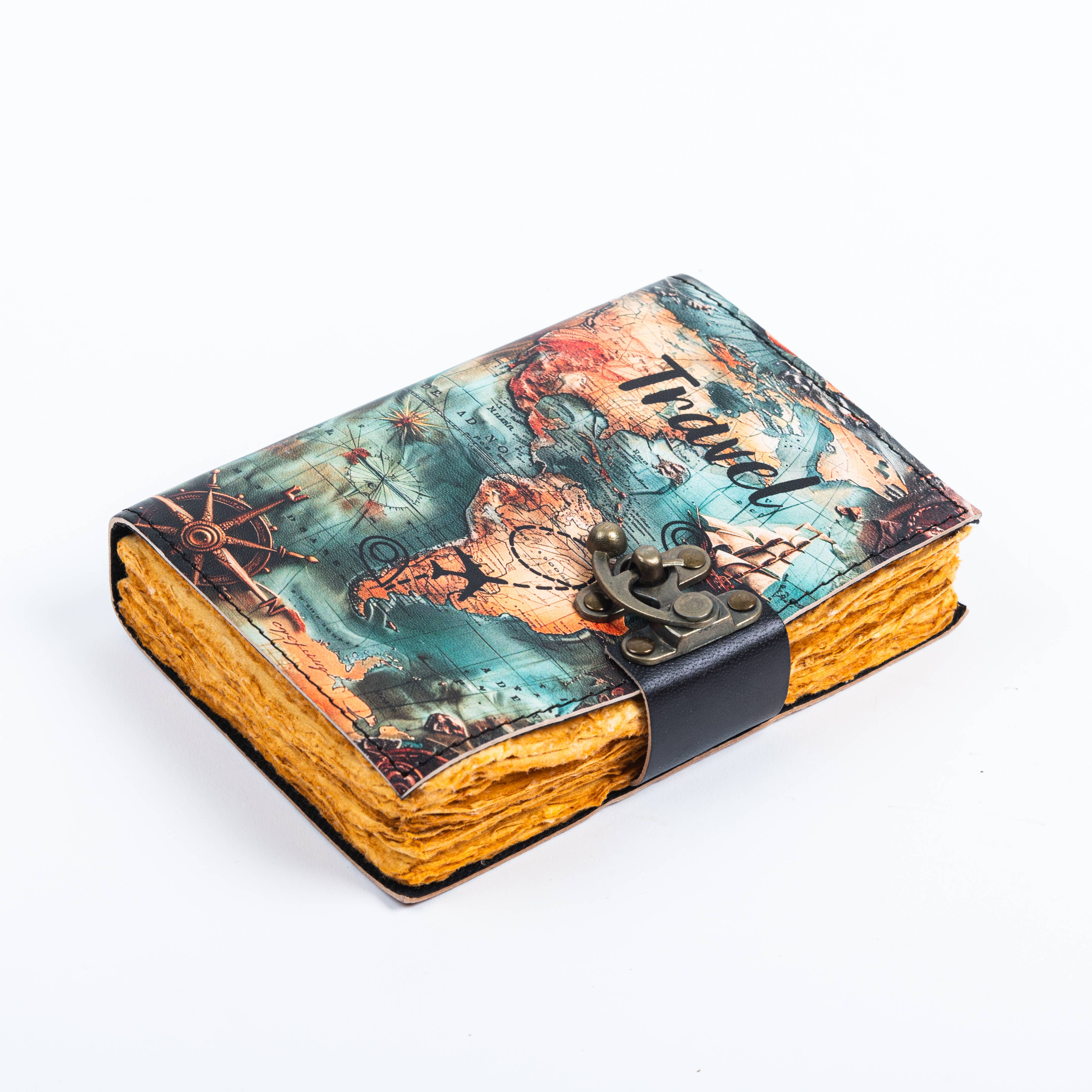 R K Handicrafts and Exporters - Wholesale Journal/Diary - Vintage Leather Journal Notebook Diary for Travel Lovers1