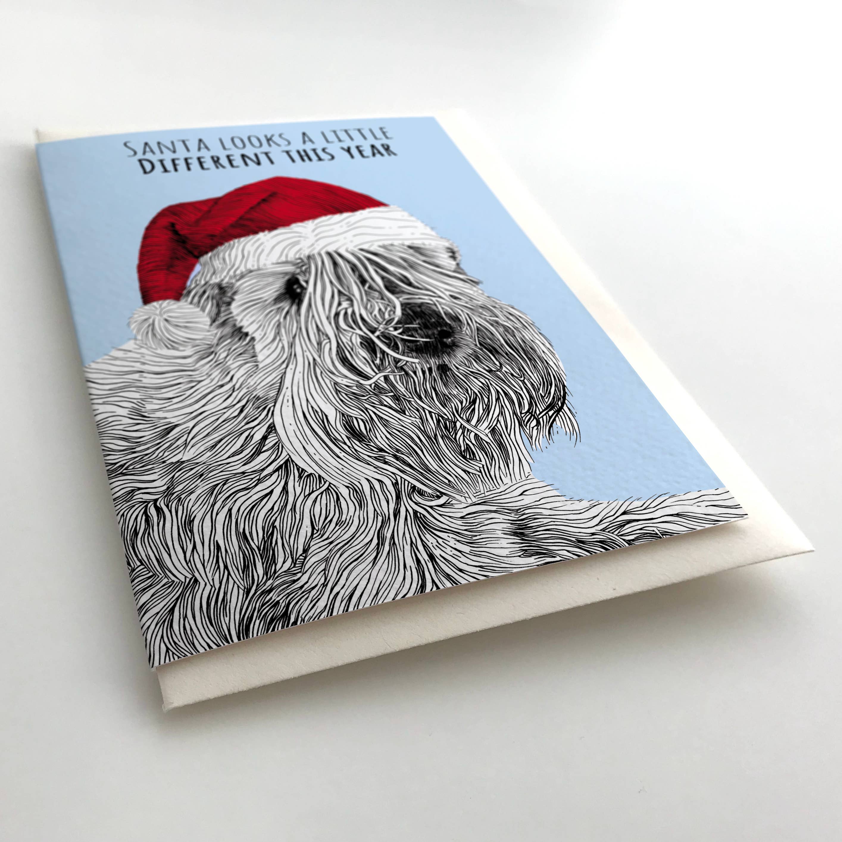 Oliver Stockley - Wholesale Christmas Card - Santa Paws Dog Christmas Card3