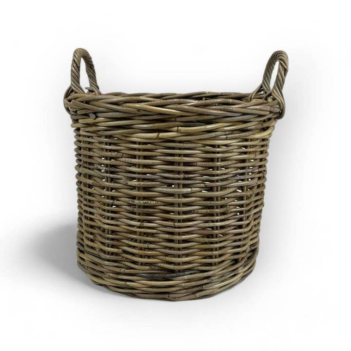 Basketly - Wholesale Basket - Rattan Round Flat Bottom Baskets