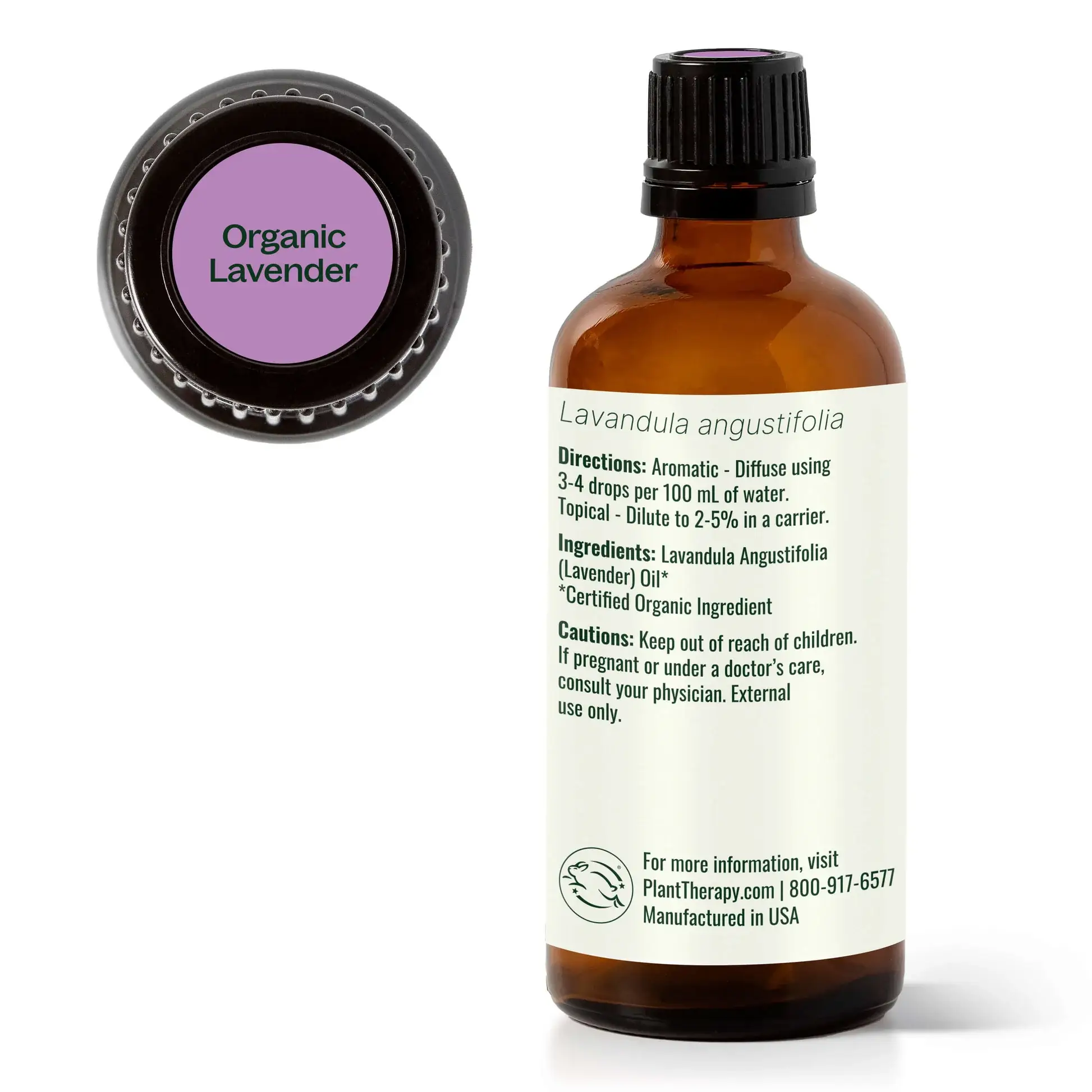 Plant Therapy - Wholesale Essential Oil - Organic Lavender Essential Oil 100mL2